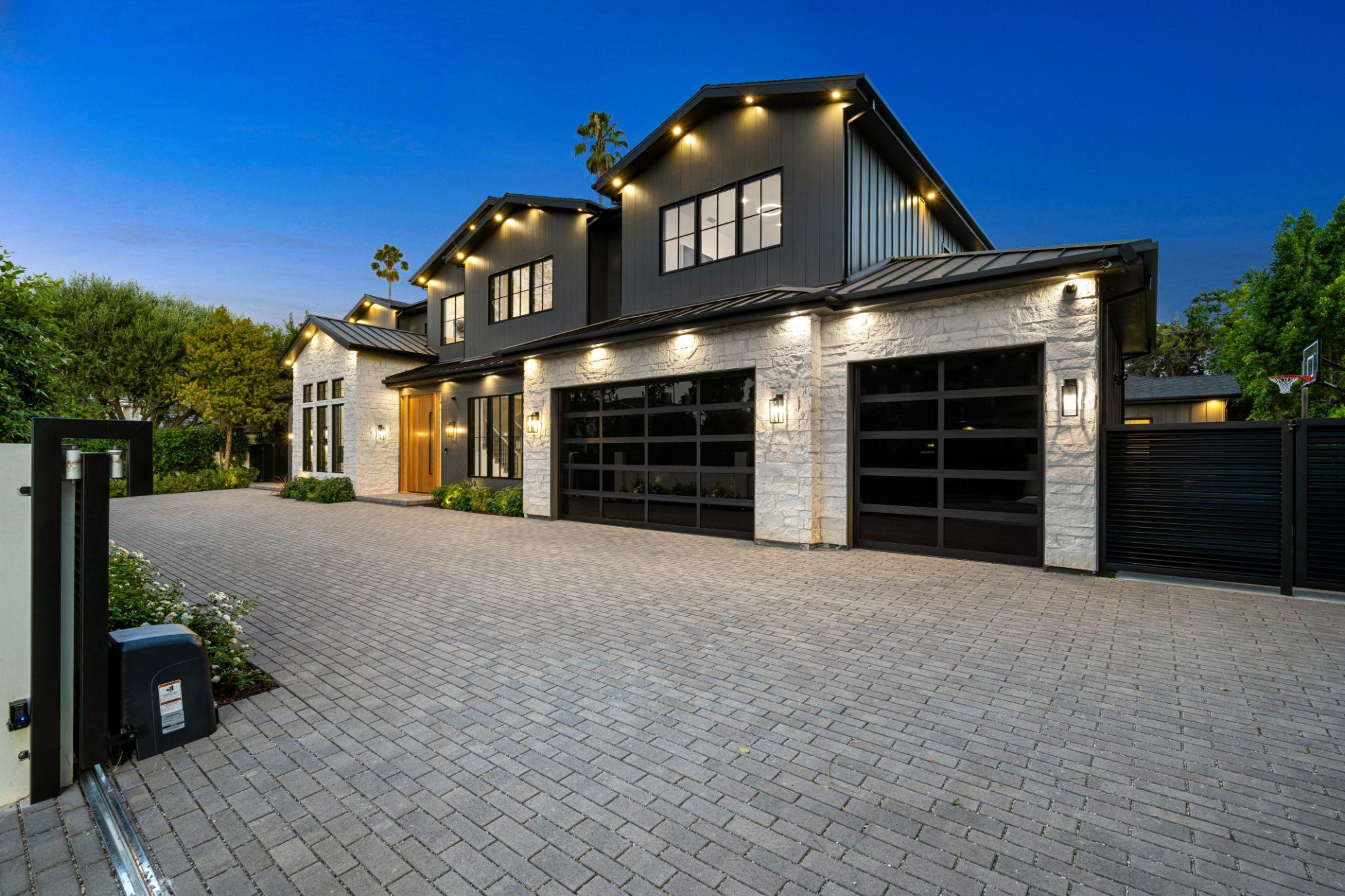 Luxury stone mansion estate